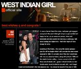 Site officiel de Mariqueen Maanding du groupe West Indian Girl   