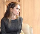 Rachida et la reine Rania lors de son déplacement en Jordanie.