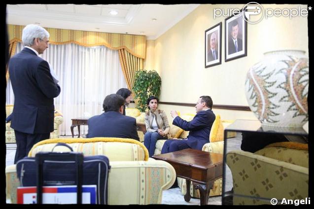 Rachida Dati vient d'arriver en Jordanie. 