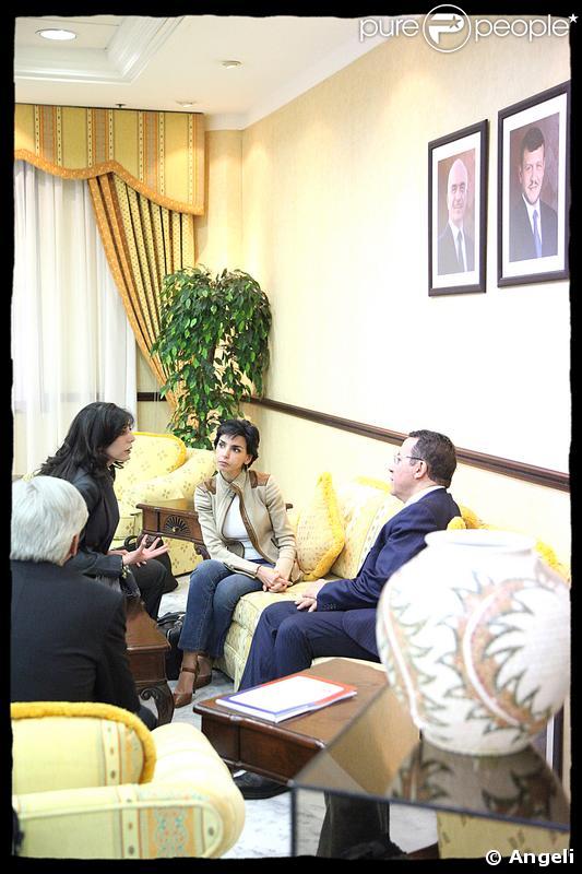 Rachida Dati vient d'arriver en Jordanie. 