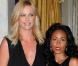 Carla et Nicolas ? Non, Charlize Theron et Jada Pinkett-Smith, au Beverly Wilshire Hotel, à Los Angeles, à l'occasion du prestigieux Simon Wiesenthal Center's 2009 National Tribute Dinner, le 5 mai 2009 ! 