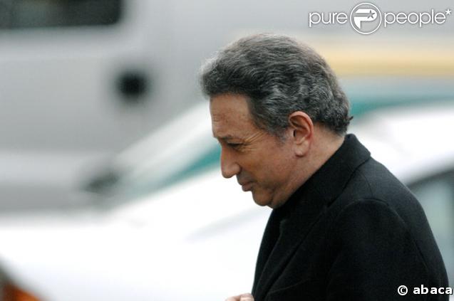 Michel Drucker aux obsèques de Carlos