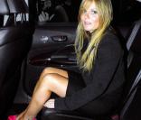 Geri Halliwell et son nouvel amoureux Henry Beckwith sortant d'un club à Londres le 8 mai