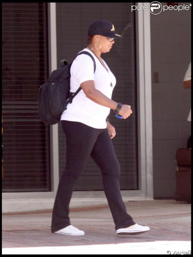 Une fois habillée en revanche, Queen Latifah n'avait pas fière allure... 