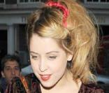 Peaches Geldof, devant son hôtel à Londres, le 11 mai 2009