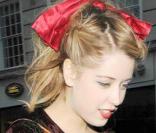 Peaches Geldof, devant son hôtel à Londres, le 11 mai 2009