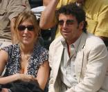 Un Roland-Garros ensoleillé pour Patrick et Amanda, en mai 2004. 