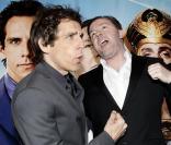 Ben Stiller, Ricky Gervais et Hank Azaria lors de la première à Londres de La Nuit au musée 2 le 12 mai 2009