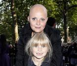Gail Porter et sa fille Honey lors de la projection en avant-première à Londres de La Nuit au musée 2 le 12 mai 2009
