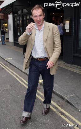 Ralph Fiennes à londres, le 13 mai 2009