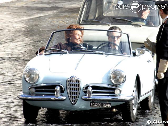 Le tournage de Nine de Rob Marshall avec Sophia Loren et Daniel Day-Lewis 