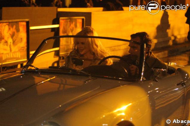 Le tournage de Nine de Rob Marshall avec Nicole Kidman et Daniel Day-Lewis 
