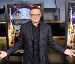 Robin Williams pour la première de La Nuit au Musée de 2 à Washington le 14 mai 2009