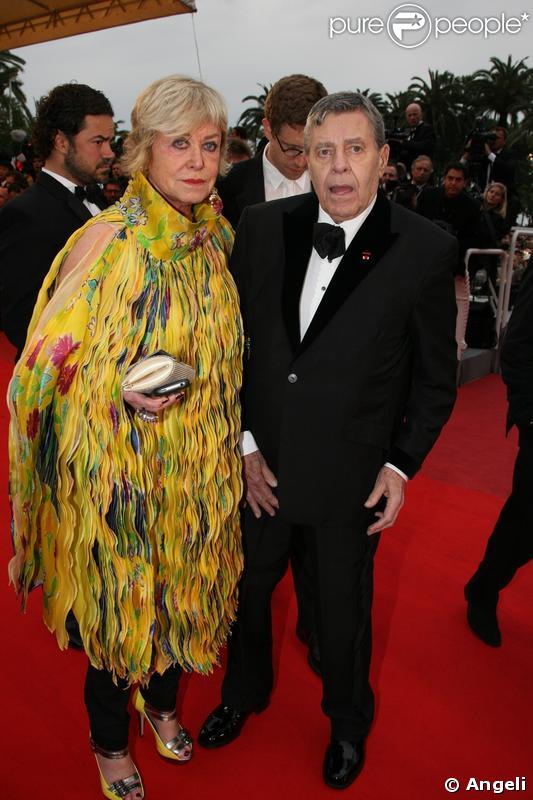 Jerry Lewis à Cannes pour la présentation du film Bright Star, le 15 mai 2009