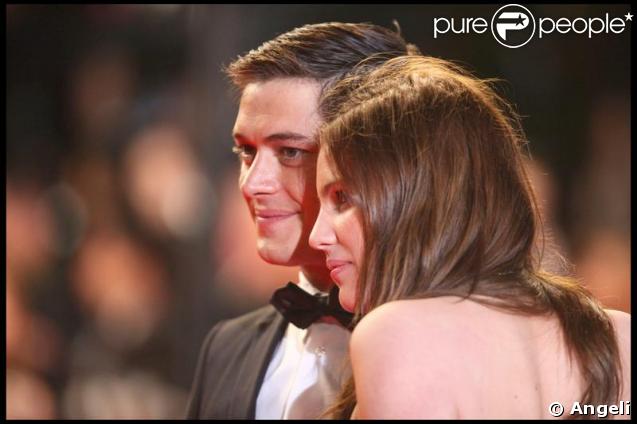 Aurélien Wiik et sa girlfriend Juliette Dol, à Cannes le 18 mai 2009