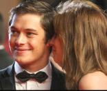 Aurélien Wiik et sa girlfriend Juliette Dol, à Cannes le 18 mai 2009