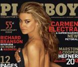 Carmen Electra fait la couverture de Playboy US de janvier 2009