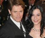 Willem Dafoe et sa femme Giada Colagrande hier soir à la projection de Vincere à Cannes