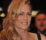 Robin Wright à la montée des marches hier soir à Cannes