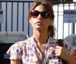 La belle Eva Mendes, so sexy dans sa robe liberty ! 