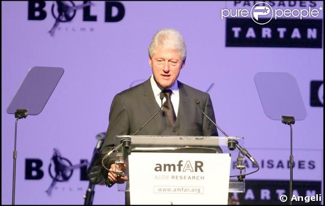 Bill Clinton au gala de l'amfAR. 21/05/09