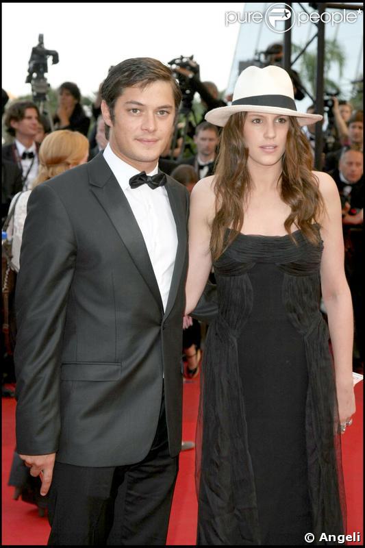 Aurélien Wiik et une amie lors de la montée des marches du 22 mai 2009 du 62e Festival de Cannes