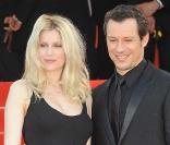 Laetitia Casta et son mari Stefano Accorsi lors du 62e Festival de Cannes
