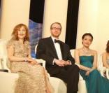 Les membres du jury lors de la cérémonie de clôture du 62e Festival de Cannes le 24 mai 2009