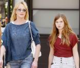 Melanie Griffith et sa fille Stella (23 mai, Los Angeles)