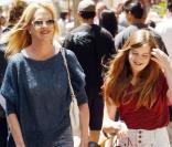 Melanie Griffith et sa fille Stella (23 mai, Los Angeles)
