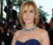 Clotilde Courau lors de la montée des marches du film Looking for Eric durant le Festival de Cannes 2009