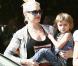 Gwen Stefani et son fils aîné Kingston 