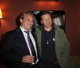 Didier Moinel Delalande et Philippe Lelièvre lors de la soirée de réouverture de l'Hôtel Mathurin à Paris le 26 mai 2009