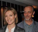 Florence Dauchez et Tom Novembre lors de la soirée de réouverture de l\'Hôtel Mathurin à Paris le 26 mai 2009