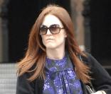Julianne Moore se promène dans le Meat Packing à New-York le 27 mai 2009.