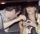 Brooke Shields à la sortie d'un restaurant de Miami Beach, hier