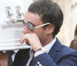 Jack Tweed aux obsèques de Jade Goody