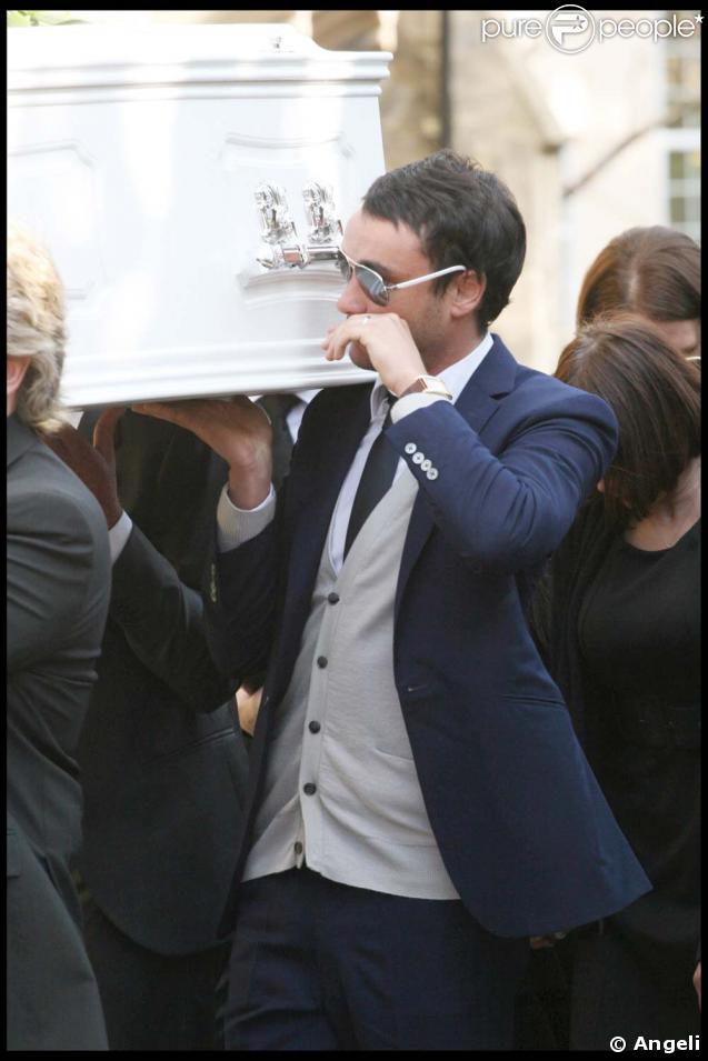 Jack Tweed aux obsèques de Jade Goody