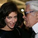 La ravissante Anna Mouglalis et Karl Lagerfeld... Chanel leur coule dans les veines !