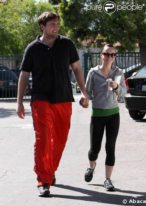 Christina Ricci et Owen Benjamin en mars 2009