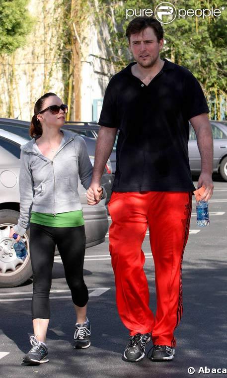 Christina Ricci et Owen Benjamin en mars 2009 