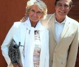 Evelyne et Jean-Pierre Foucault à Roland-Garros, le 4 juin 2009 !