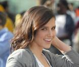 Sophia Bush se rendant au match des finales NBA opposant les Lakers à Orlando Magic au Staples Center de Los Angeles le 4 juin  2009