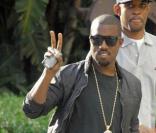 Kanye West se rendant au match des finales NBA opposant les Lakers à Orlando Magic au Staples Center de Los Angeles le 4 juin  2009