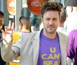 David Arquette se rendant au match des finales NBA opposant les Lakers à Orlando Magic au Staples Center de Los Angeles le 4 juin  2009