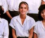 Rania de Jordanie à la New English School de Koweit en 1987 