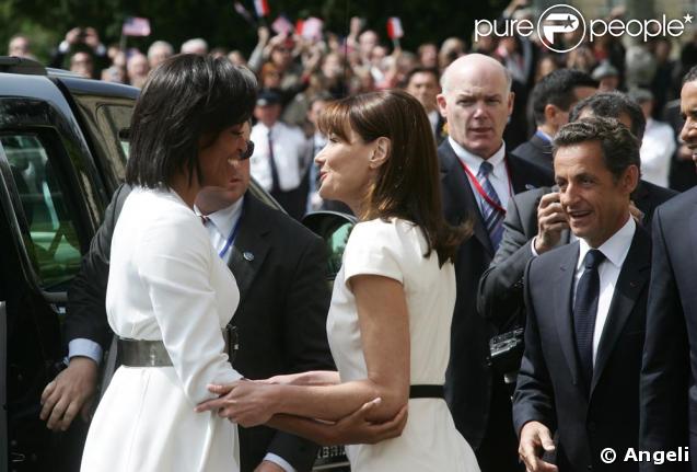 Carla et Michelle lors de leurs retrouvailles
