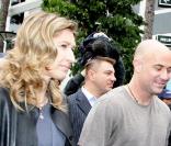 Steffi Graf et Andre Agassi jouent à Roland-Garros pour leurs associations le 6 juin 2009