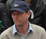 Julien Arnaud et Anne-Sophie Lapix à Roland-Garros