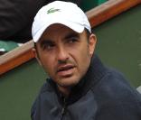 Nikos Aliagas à Roland-Garros